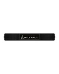 U.S. Space Force Bar Drink Mat  3.25in. x 24in. Black by   
