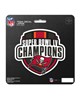 Fan Mats LLC Tampa Bay Buccaneers Large Decal Pewter