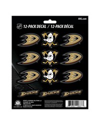 Anaheim Ducks Mini Decal 12-pk by   
