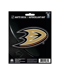 Anaheim Ducks Matte Decal by   