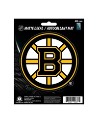 Boston Bruins Matte Decal by   