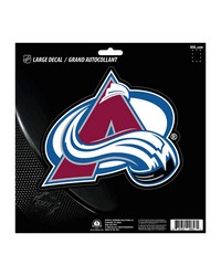 Colorado Avalanche Large Decal Sticker Burgandy by   