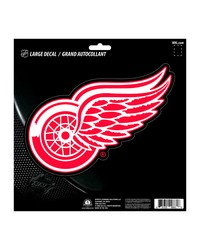 Detroit Red Wings Large Decal Sticker Red by   