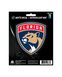 Florida Panthers Matte Decal by   