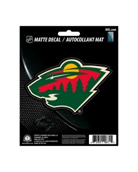 Minnesota Wild Matte Decal by   