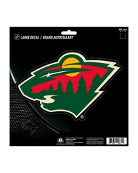 Minnesota Wild Large Decal Sticker Green by   