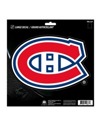 Montreal Canadiens Large Decal Sticker Blue by   