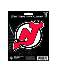 New Jersey Devils Matte Decal Sticker Black by   
