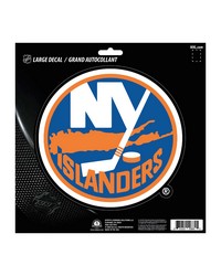 New York Islanders Large Decal Sticker Blue by   