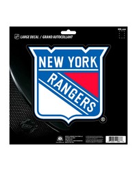 New York Rangers Large Decal Sticker Blue by   