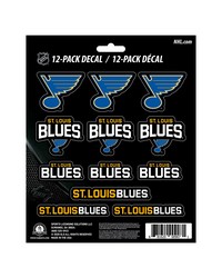 St. Louis Blues Mini Decal 12-pk by   