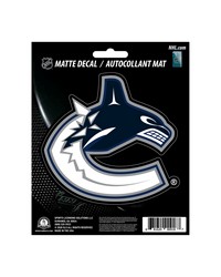 Vancouver Canucks Matte Decal by   