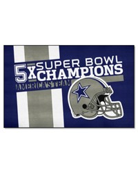 Dallas Cowboys UltiMat Rug  5ft. x 8ft. Navy by   