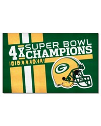 Green Bay Packers UltiMat Rug  5ft. x 8ft. Green by   