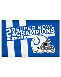 Indianapolis Colts UltiMat Rug  5ft. x 8ft. Blue by   