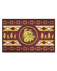 MinnesotaDuluth Bulldogs Holiday Sweater Starter Mat Accent Rug  19in. x 30in. Red by   