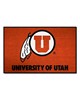 Fan Mats LLC Utah Utes Starter Mat Red