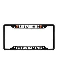 San Francisco Giants License Plate Frame Black by   