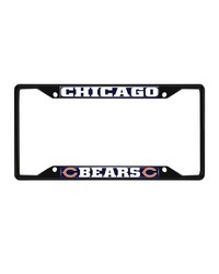 Chicago Bears License Plate Frame Black by   