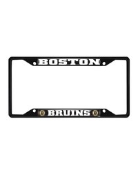 Boston Bruins License Plate Frame Black by   