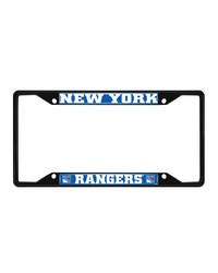 New York Rangers License Plate Frame Black by   