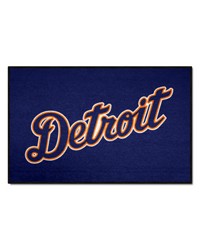 Detroit Tigers Starter Mat Accent Rug  19in. x 30in. Navy by   