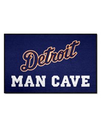 Detroit Tigers Man Cave Starter Mat Accent Rug  19in. x 30in. Navy by   