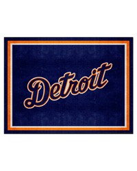 Detroit Tigers 8ft. x 10 ft. Plush Area Rug Navy by   