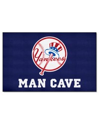 New York Yankees Man Cave UltiMat Rug  5ft. x 8ft. Navy by   