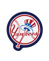 New York Yankees Mascot Rug Navy by   