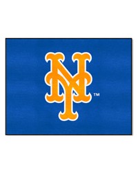 New York Mets AllStar Rug  34 in. x 42.5 in. Blue by   
