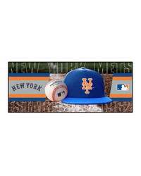 New York Mets Baseball Runner Rug  30in. x 72in. Blue by   