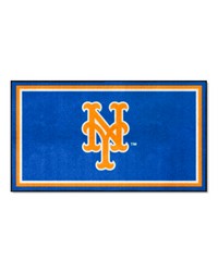 New York Mets 3ft. x 5ft. Plush Area Rug Blue by   