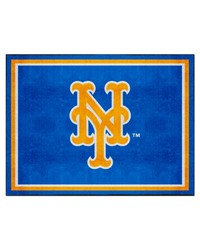 New York Mets 8ft. x 10 ft. Plush Area Rug Blue by   