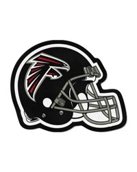 Atlanta Falcons Mascot Helmet Rug Red by   