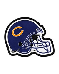 Chicago Bears Mascot Helmet Rug Navy by   