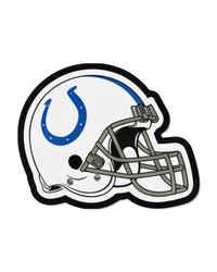 Indianapolis Colts Mascot Helmet Rug Blue by   