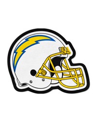 Los Angeles Chargers Mascot Helmet Rug Navy by   