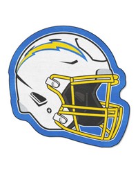 Los Angeles Chargers Mascot Helmet Rug Navy by   