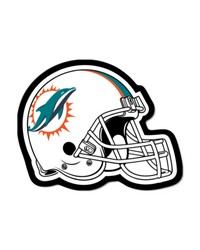 Miami Dolphins Mascot Helmet Rug Aqua by   