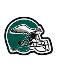 Philadelphia Eagles Mascot Helmet Rug Green by   
