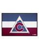 Fan Mats LLC Colorado Avalanche Starter Mat Uniform Burgandy