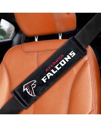 Atlanta Falcons Embroidered Seatbelt Pad  2 Pieces Black by   