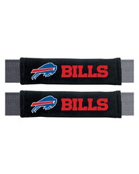 Buffalo Bills Embroidered Seatbelt Pad  2 Pieces Black by   
