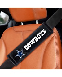 Dallas Cowboys Embroidered Seatbelt Pad  2 Pieces Black by   