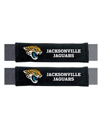 Jacksonville Jaguars Embroidered Seatbelt Pad  2 Pieces Black by   