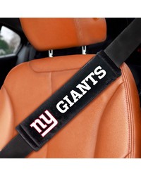 New York Giants Embroidered Seatbelt Pad  2 Pieces Black by   