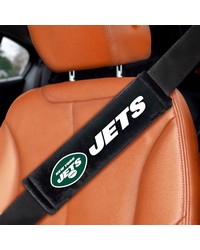 New York Jets Embroidered Seatbelt Pad  2 Pieces Black by   