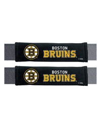 Boston Bruins Embroidered Seatbelt Pad  2 Pieces Black by   