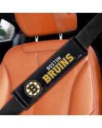 Boston Bruins Embroidered Seatbelt Pad Pair by   